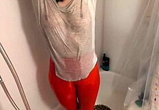 Hot Wet Pee Desperation And Golden Shower!