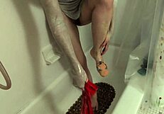 Hot Wet Pee Desperation And Golden Shower!