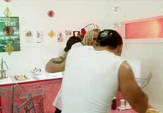 Can these MILF waitresses handle a wild foodie foursome?