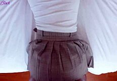 After class, a teacher accidentally cums inside a beautiful college girl during passionate roleplay.