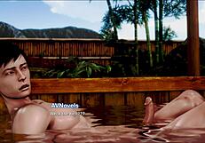 Exploring the mysterious inn 52 in an immersive game adventure.