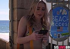 Step Sister Paying Step Brother For A Ride Thea Summers