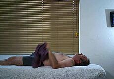 reward for facesitting: cum on my skinny 18+ ass