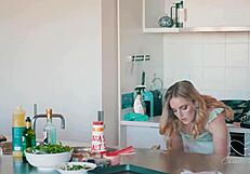 Woody, Violet, Devine, Trixie, Monroe, Nova, and Leo share intense group sex with moaning, squirting, and orgasms.