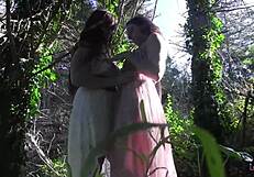 Passionate And Slow Lesbo Love Making Session As The Girls Use A Big Dildo To Cum!