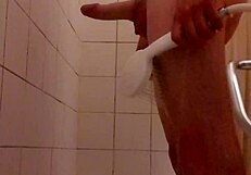 Taking a relaxing shower time 😊