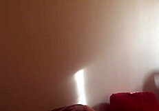 Amateur Ebony Princess Riding Dick in Homemade Scene