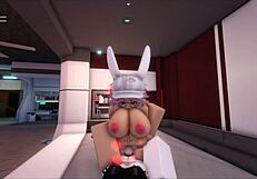 Breaking Pussy in Roblox Game