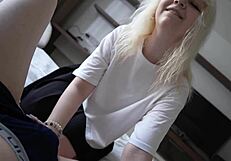 co worker pov morning deepthroat session