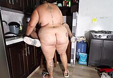 Feeling Desperate, I Accept Neighbor's Shelter For Intense Fuck