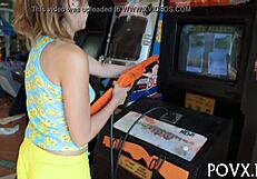 Zoe Foxx Gives Rough POV Blowjob And Fucking To Slut