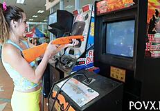 Zoe Foxx Gives Rough POV Blowjob And Fucking To Slut