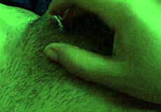 Hairy pussy receives an intimate 18+ massage session