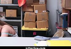 Officer Offers Thief Brooke Bliss Chance To Admit Crime Before Hard Fucking Confession