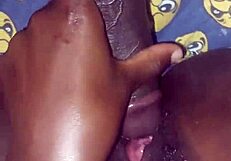 Can You Resist Rubbing Pussy With Big Black Dick?