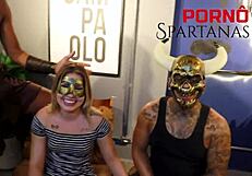 Gabily loves Spartano's big black cock fucking her, making cuckold husband mad 😈. She moans loudly during rough session.