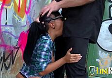 alt chick bent over getting ass fucked by horny cop in hd