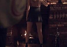 fit perfect body blonde milf goes after young 18+ college cock