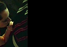 Amber Uses Her Warm Mouth on Rookie Cameraman's Interracial Cock