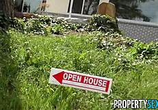 Propertysex - open house sex with stunning real estate agent