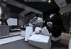 quietly fucking a fan on the bed 😏