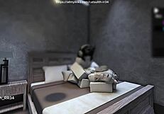 quietly fucking a fan on the bed 😏