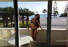 superb lady sasha rose spreads her legs and masturbates for best orgasm