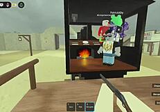 she goes afk, and now everyone's fucking her in a wild gangbang?