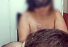 Hey, check out bruna silva hotwife asking to see the mature milf jerking off the cuckold husband.