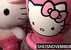 hd sheisnovember screams from rough anal drilling doggystyle in her shaved pussy