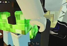 she goes afk, and now everyone's fucking her in a wild gangbang?