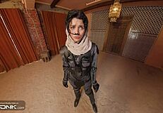 Vr conk brunette chani in uniform rides atreides huge cock in dune cosplay parody pt 3.