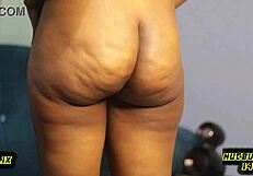 Sexual Hot Shay Removes Pants, Twerks, And Shows Shaved Pussy