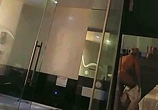 hidden cam in the room captures big ass brazilian girl