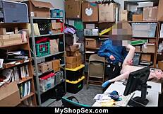 i saw the tiny suspect grab merchandise quickly and sneakily