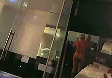 hidden cam in the room captures big ass brazilian girl