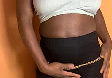 african ebony takes back shots from big cock