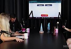 Compilados da mary red queen no bora cast com bruna carlos watch on sheer red