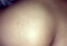 the wet pussy glistens under the lights