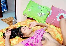 I made a homemade video with the maid my wife hired at the church.