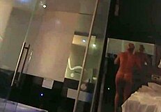 hidden cam in the room captures big ass brazilian girl
