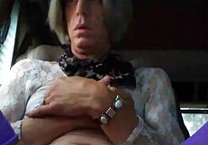 big shemale cock just hangs out casually