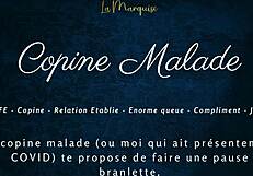 Sick Girlfriend French Audio Porn JOI GFE