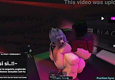 Vaquita gets a huge dose of black cock in her pussy