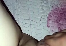 Milf gets quick slap on pussy in homemade scene