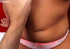 Ally brooks cute blonde teen pov blowjob leads to huge messy facial