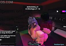 Vaquita gets a huge dose of black cock in her pussy