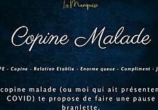 Sick Girlfriend French Audio Porn JOI GFE