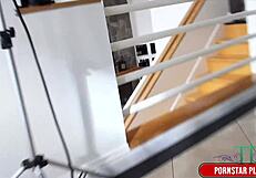 Blazing Brunette Tiffany Tyler Drains Big Dick James Deens Warm Milk