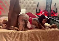 i receive a massive haitian black cock from this chilean whore in interracial blowjob